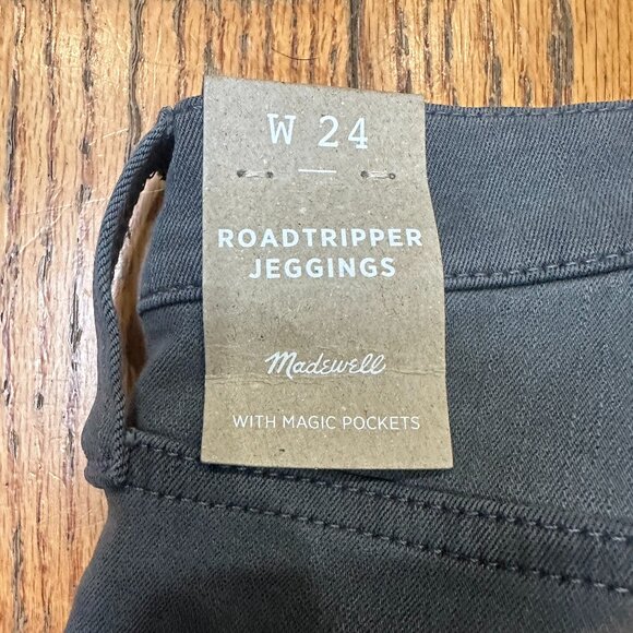 NWT Madewell Jeans 24 10” High Rise Roadtripper Front Slit In Carlin - Picture 4 of 8